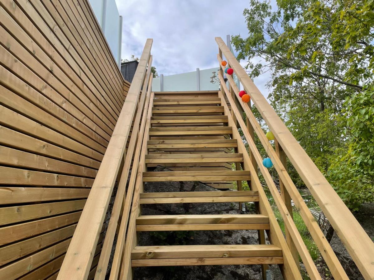 Apartment Uddevalla Bohuslaen Bubbelbad 外观 照片